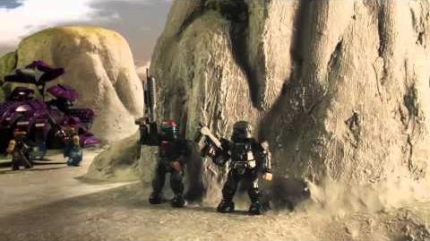 Halo Mega Bloks -- Assault on Squad 45 Part 2