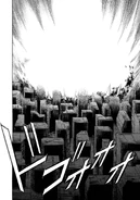 The city under attack in the Rockman X4 manga.