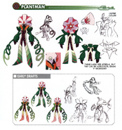Concept art of PlantMan.