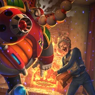 In the TEPPEN card Heated Debate.