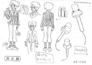 Ribitta's anime design sheet.