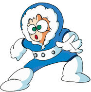 Ice Man's original Mega Man artwork.