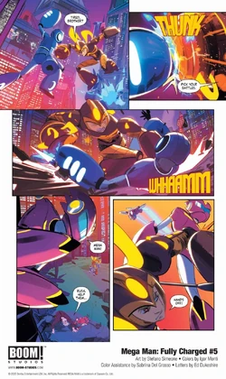 Mega Man Fully Charged Boom Studios Issue 5 Mmkb Fandom