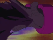 MistMan using Poison Mist against SwordMan.