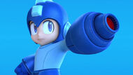 Mega Man with his Mega Buster