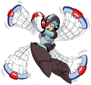 X using Boomerang Cutter in its charged state.