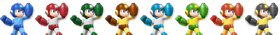 (SSB4) Mega Man palette