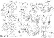 AquaMan.EXE anime sketch.