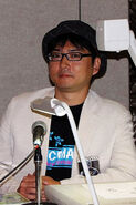 Hitoshi Ariga at the 2010 HobbyStar Toronto Fan Expo.