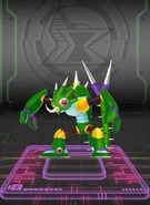 Model in Mega Man X DiVE.