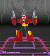 Drill Man's model in Mega Man X DiVE.