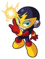 Elec Man in Mega Man Powered Up.