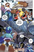 Metall Potton cameo in the Mega Man comic.