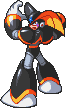 Bass's CD database sprite from Mega Man & Bass.