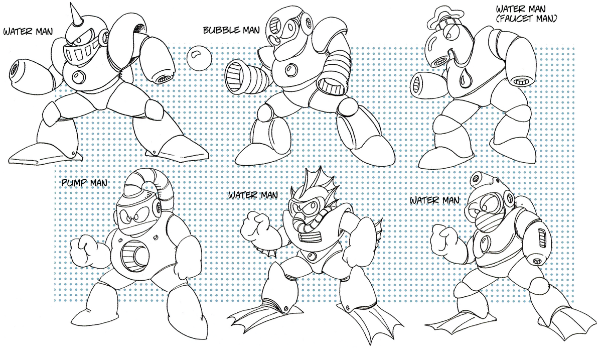 Megaman: Crescendo designs by Yotakuboi : r/Megaman