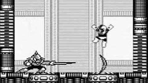 Enker Battle in Mega Man 5 GB.