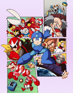 Mega Man Legacy Collection Japanese promo and cover art.