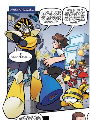 Pharaoh Man in the comics