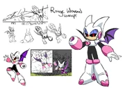 Concept art of Rouge Woman.