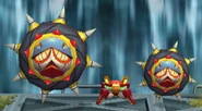 X8Spiky2.png (88 KB) Spikys, with a Crabs-K, in-game in Mega Man X8.