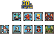 Capcom 30th Anniversary pins (rivals)