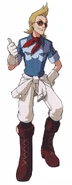 Charlie in Mega Man Battle Network 5 DS.