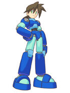 MegaMan Volnutt from Mega Man Legends.
