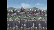 Zoano Soldiers invading .