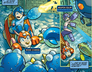 Penpens in the Mega Man comic.