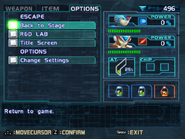 Mega Man X8 (Options)