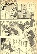 Spikes in the Rockman 5 manga.