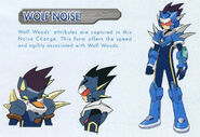 Concept art of Wolf Noise.