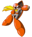 Proto Man from Mega Man 2: The Power Fighters.