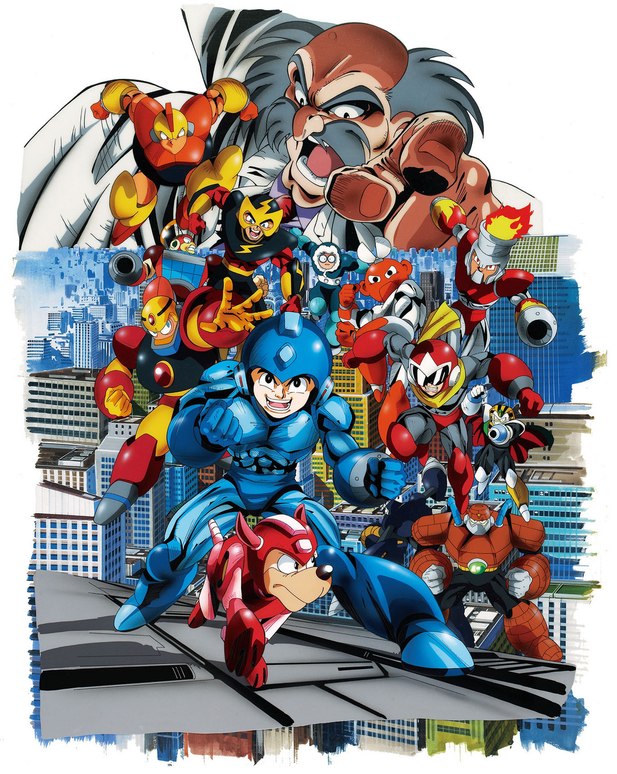 ロックマン8 セル画　デューオ ロックマンシリーズ公式 on X: 