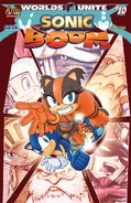 Sonic Boom #10: Cover art.