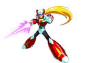 Zero posing from Rockman Online.