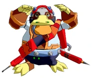 Gaudile's in-game model.