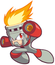 Fire Man in Rockman Go Go!