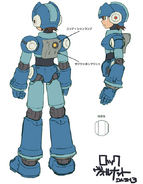 Concept art from Mega Man Legends 3.