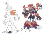 Concept art of Slash Beast.