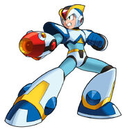 The armor as seen in Maverick Hunter X.