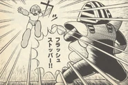 Flash Stopper in the Rockman 4 manga.