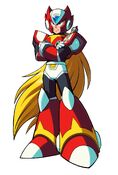 Zero with his arms crossed in Mega Man X7.