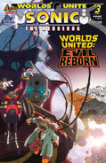 Evil Reborn Variant cover by Tristan "T. Rex" Jones