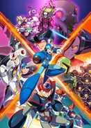 Mega Man X Legacy Collection 2 Japanese and Digital release cover art.