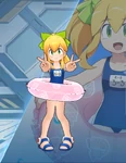 Swimsuit Roll 3D Model.png (276 KB) Swimsuit Roll's 3D model in Mega Man X DiVE