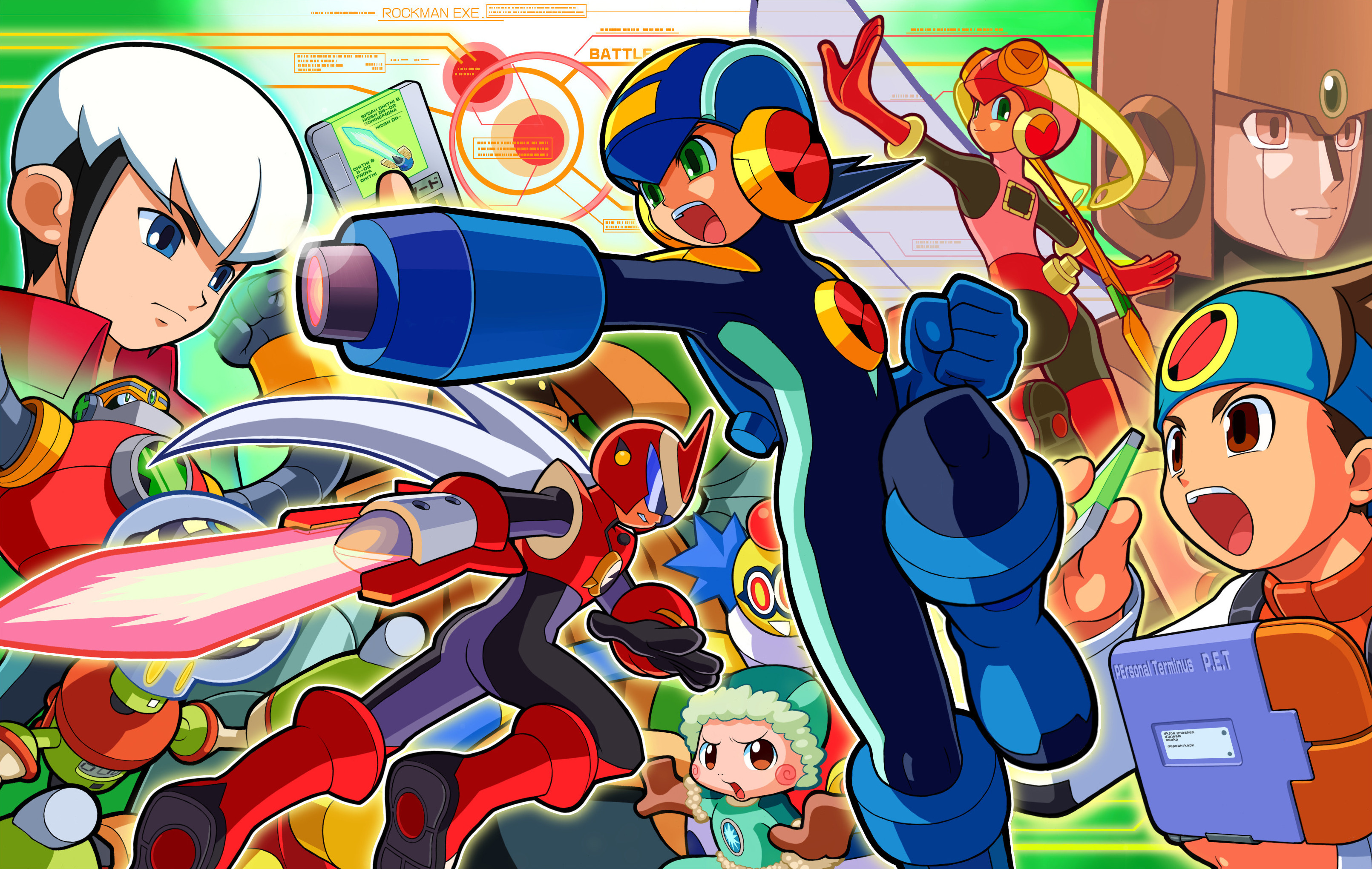 the battle network anime is really something : r/BattleNetwork