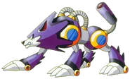 Treble, as he appears in Mega Man 7.