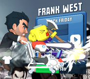 Frank West's Black Friday attack in Puzzle Fighter.