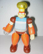 Bright Man's action figure from the cartoon show.